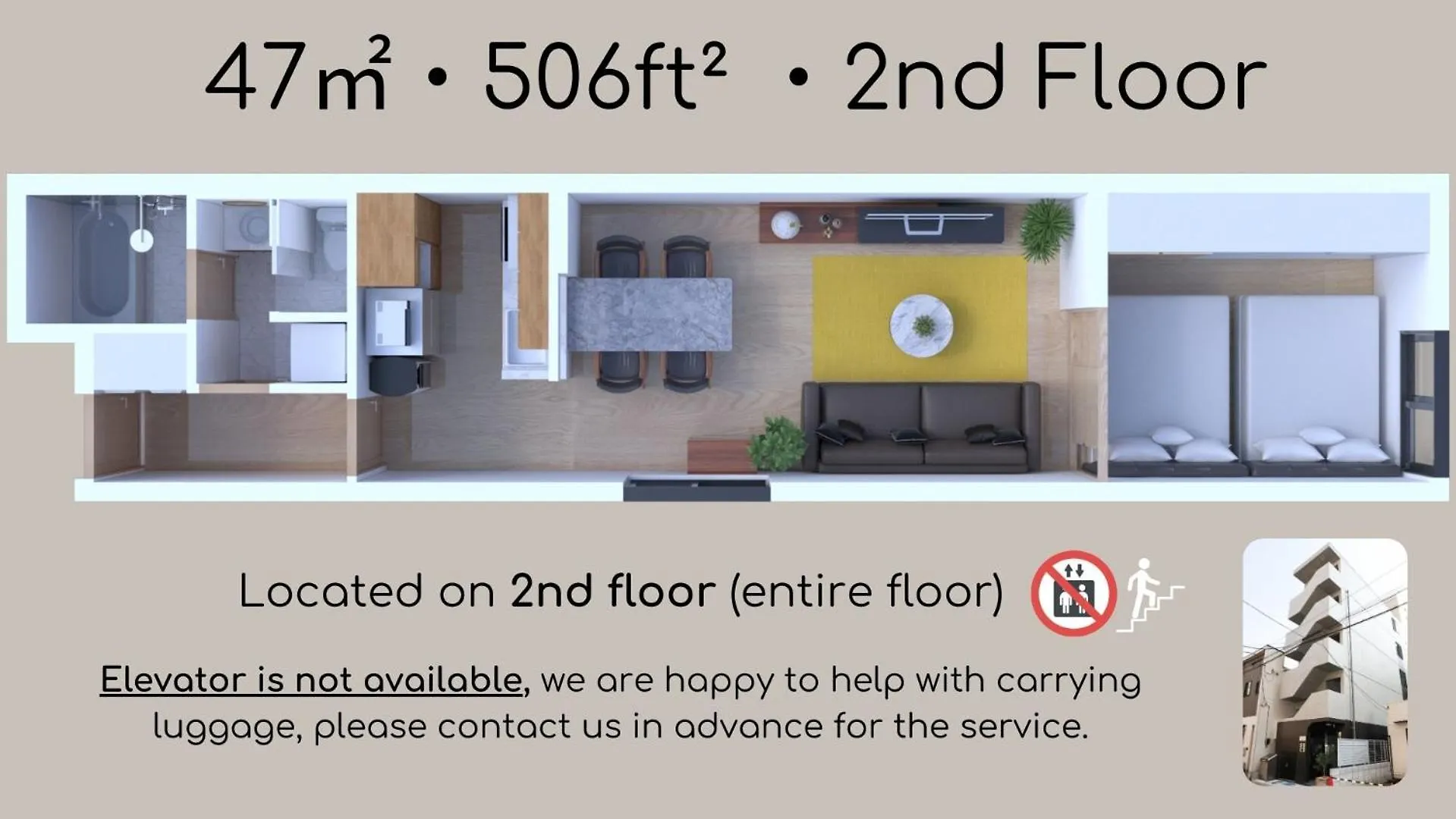Seirai Asakusa Vacation Rental - 3 Minutes From Station 도쿄 0*,