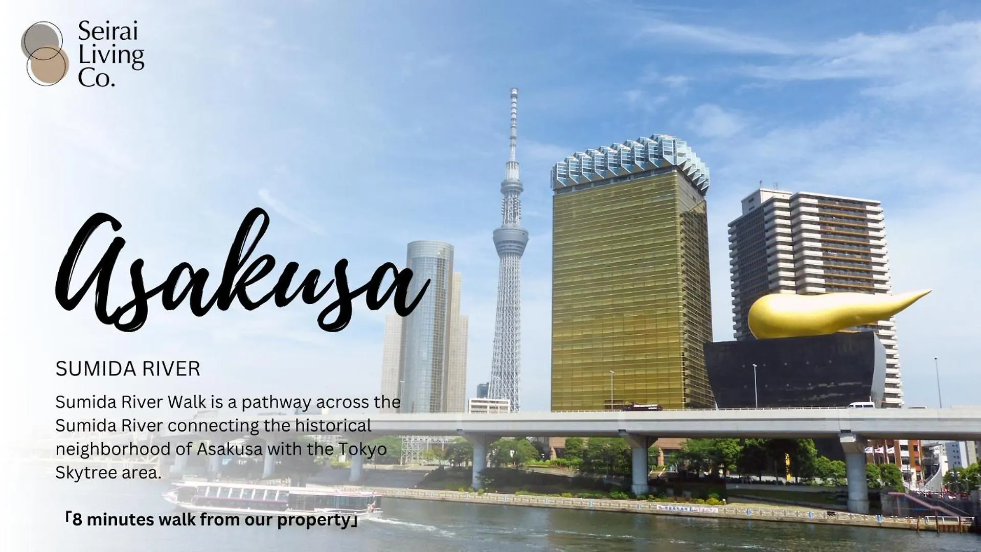 아파트 Seirai Asakusa Vacation Rental - 3 Minutes From Station 도쿄